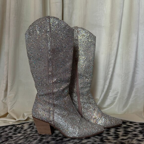Matisse Rhinestone Nashville Western Cowboy Boots size 10 - Picture 3 of 10